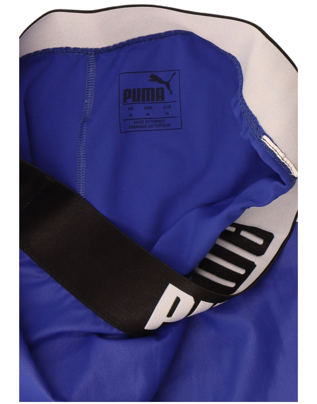 Damskie legginsy Puma Graphic UK 12 w kolorze średnioniebieskim