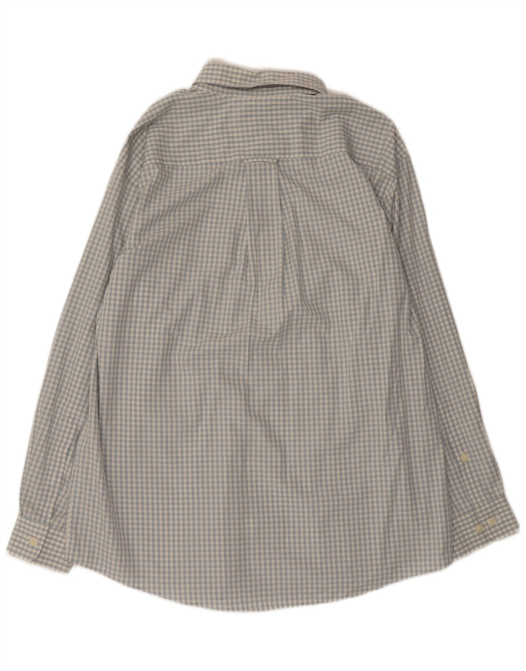 Koszula męska Orvis, duża, niebieska bawełniana kratka