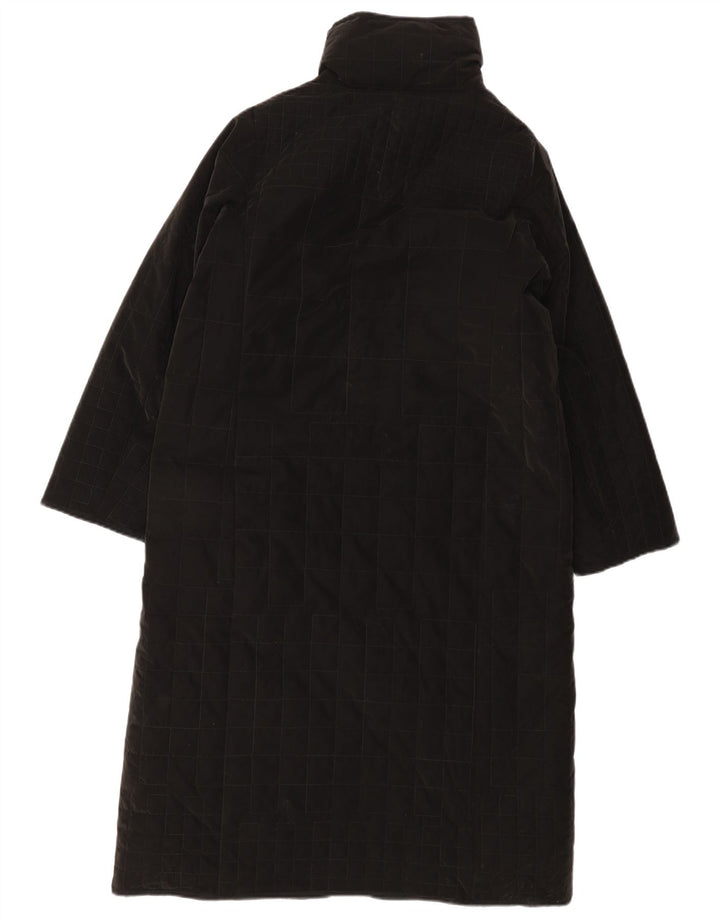 Desigual damski pikowany płaszcz z podszewką UK 18 XL, czarny poliester