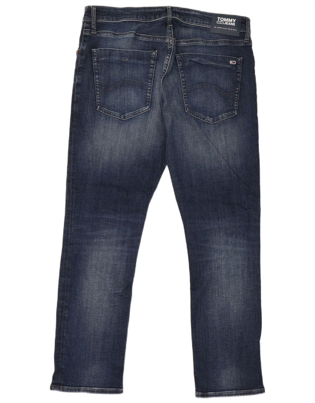 Męskie jeansy slim fit Tommy Hilfiger W36 L30 Niebieskie bawełniane