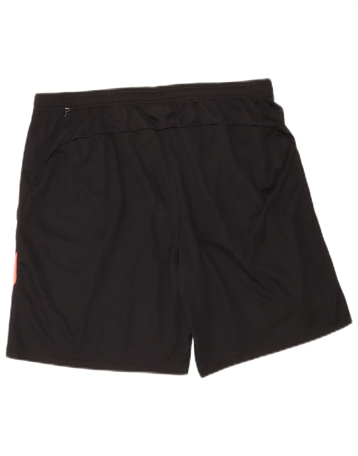 Męskie spodenki sportowe Nike Dri Fit, duży czarny poliester z blokami kolorów
