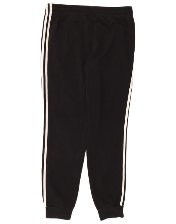 Adidas Womens Tracksuit Trousers Joggers UK 16/18 Large Black Cotton