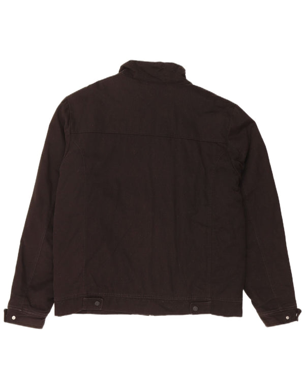 Męska kurtka bomberka PUMA UK 38, średnia czarna, bawełniana