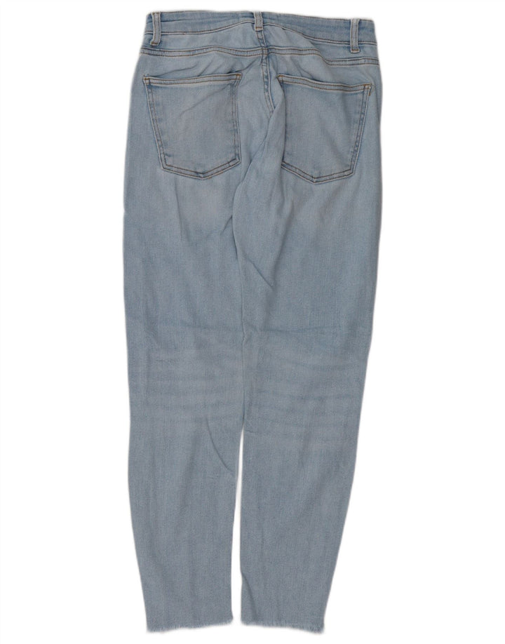 Damskie zwężane dżinsy ZARA EU 36 XS W26 L28 Niebieskie bawełniane