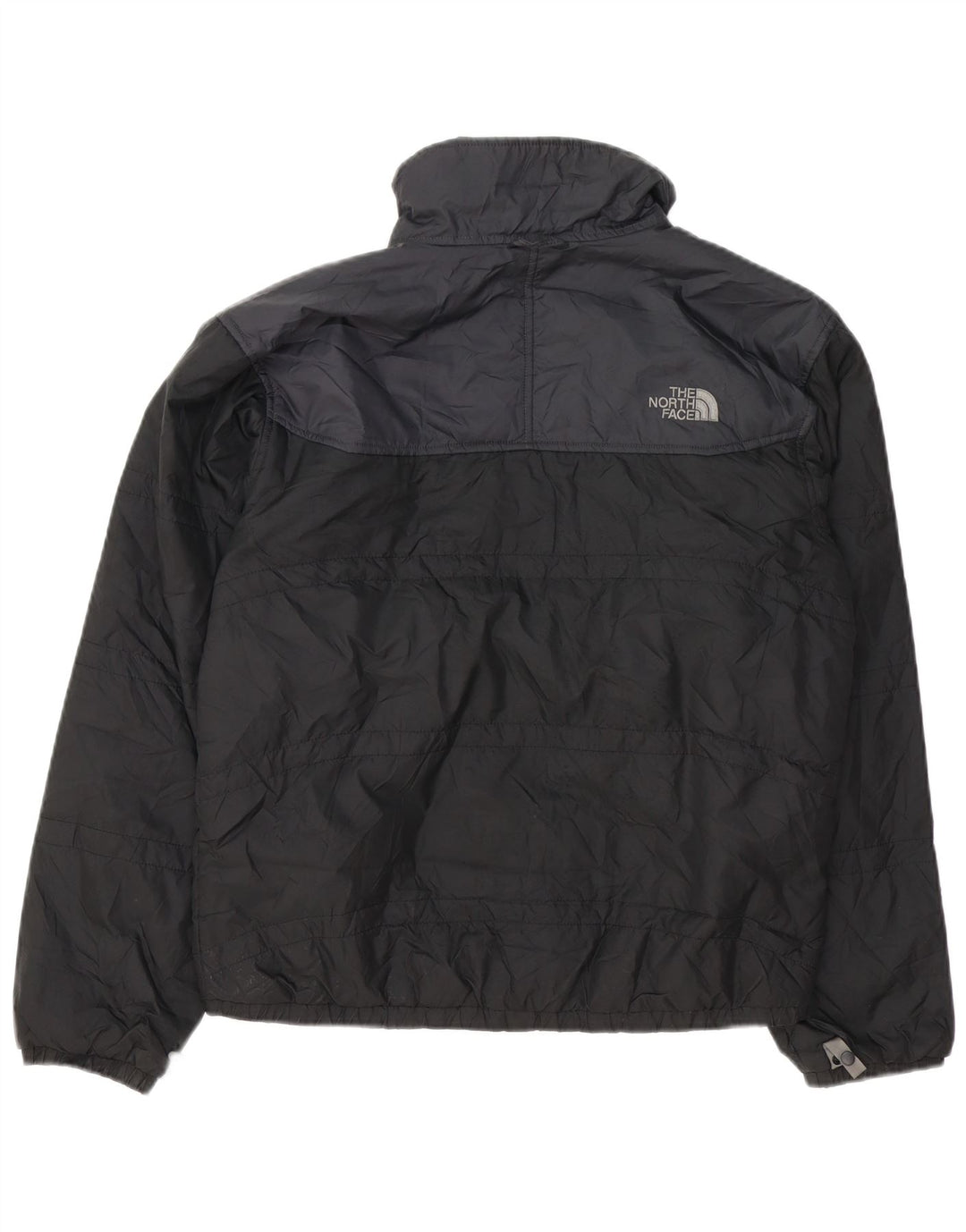 Męska ocieplana kurtka THE NORTH FACE UK 36, mała czarna, z blokami kolorów