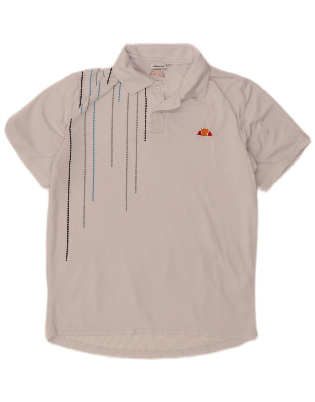 Męska koszulka polo Ellesse w małe białe paski