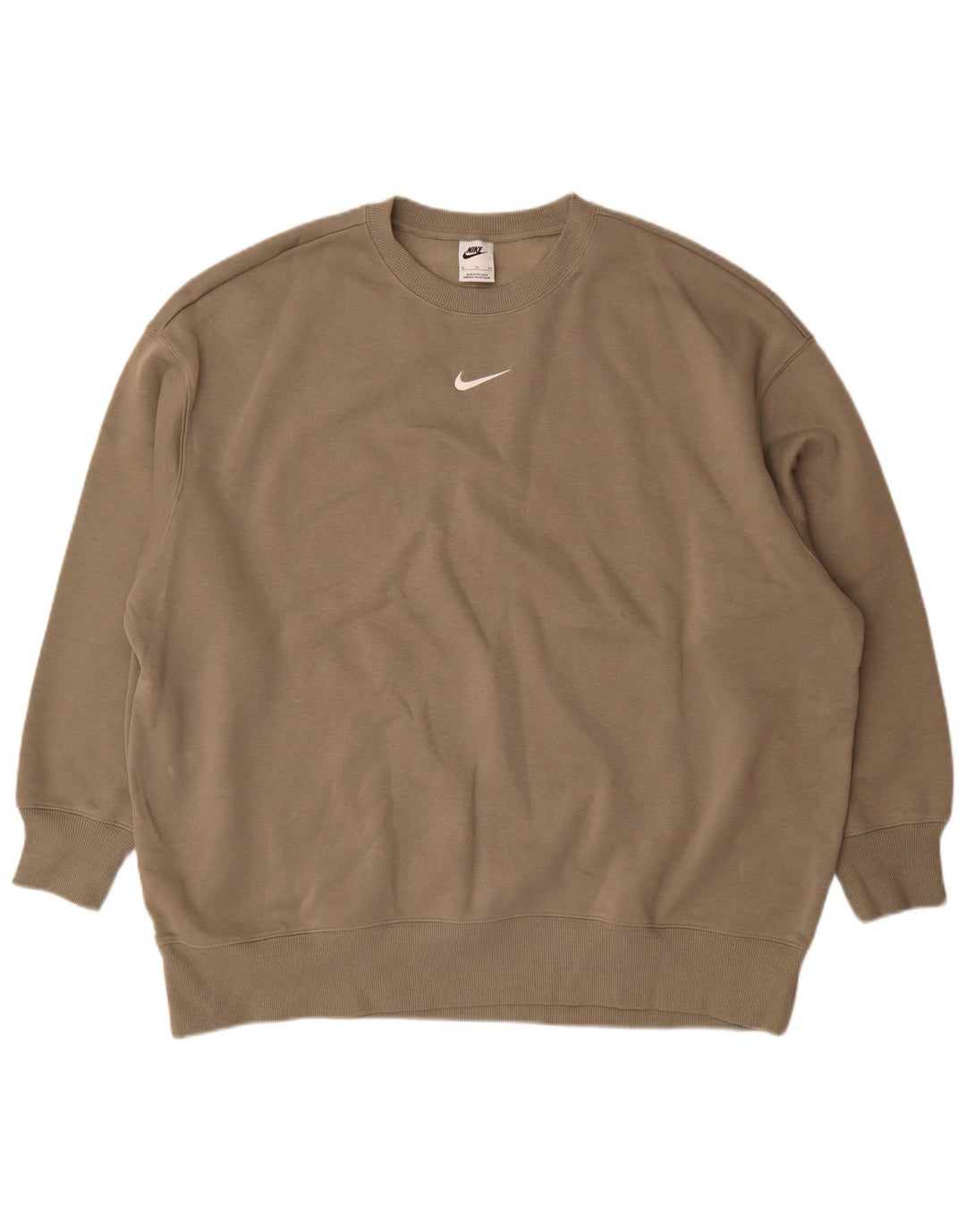 Damska bluza dresowa Nike UK 18 XL, szara bawełna