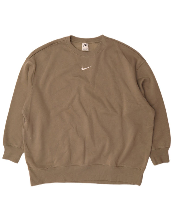 Damska bluza dresowa Nike UK 18 XL, szara bawełna