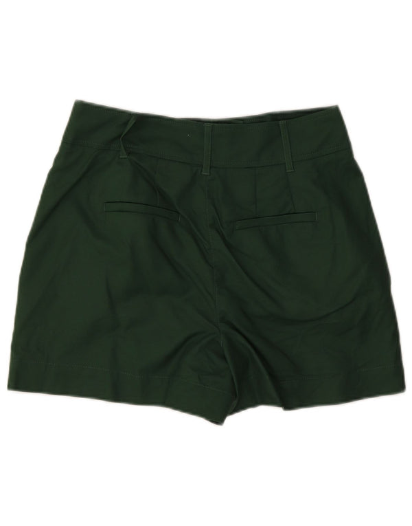 Damskie spodenki chino Boden z wysokim stanem UK 10 Small W28, zielone, bawełniane
