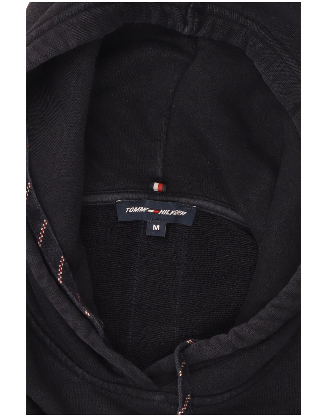 Damski sweter oversize z kapturem Tommy Hilfiger UK 14, średni granatowy