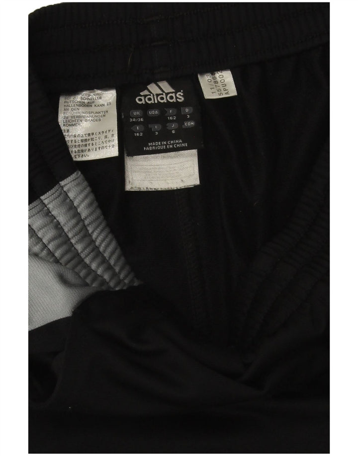 Męskie spodnie dresowe Adidas, małe, czarne, z blokami kolorów, z poliestru