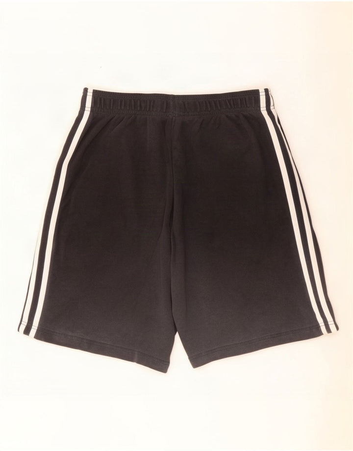 Męskie spodenki sportowe Adidas, średnioszare, bawełniane