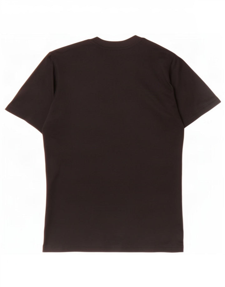 Adidas Męska koszulka Climalite Graphic Top XS Czarny poliester