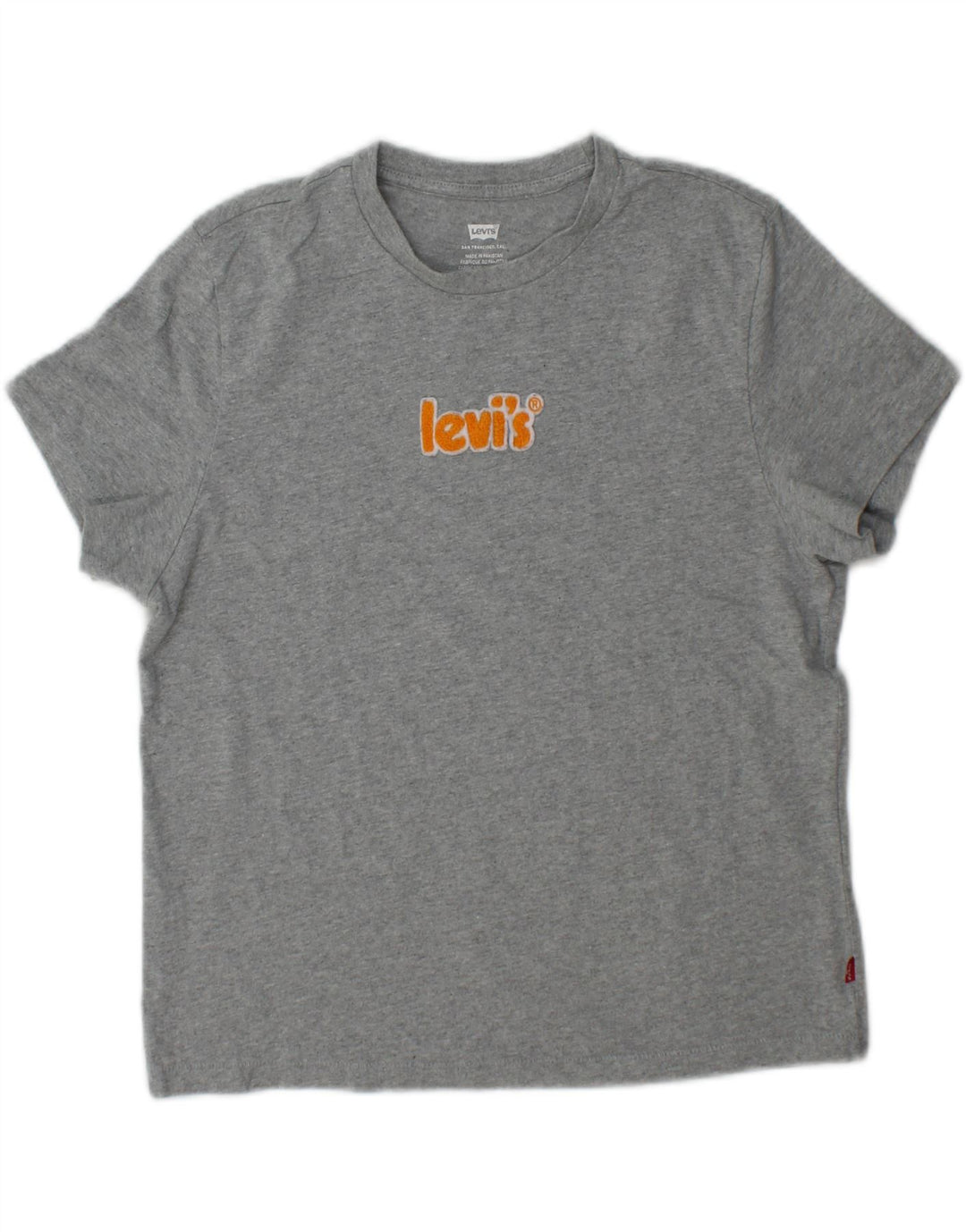 Damska koszulka oversize z grafiką Levi's Top UK 10 Small Grey