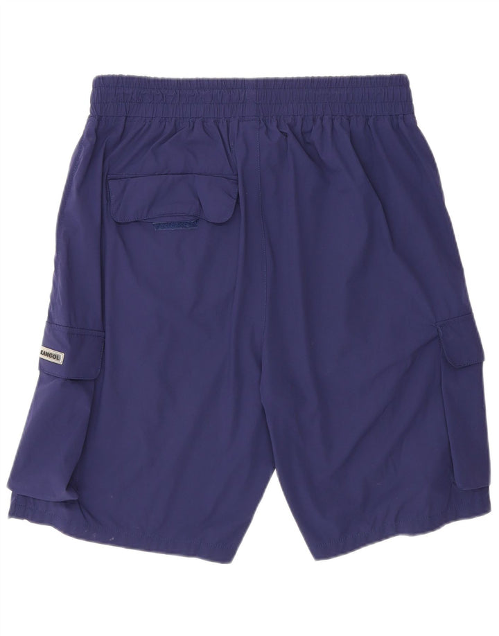 Męskie spodenki sportowe Kangol Cargo XL, granatowe, nylonowe