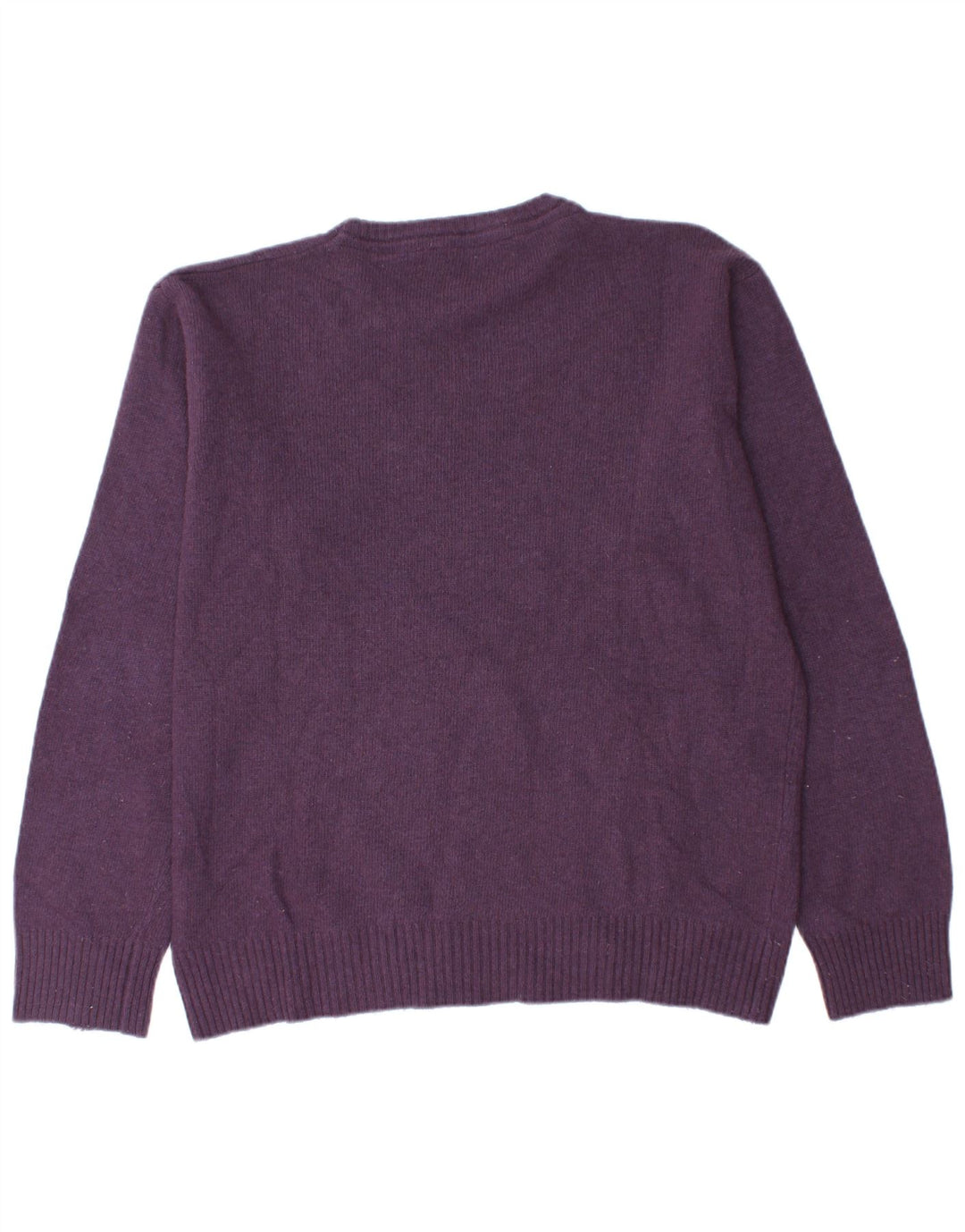 Męski sweter z okrągłym dekoltem NORTH SAILS 2XL Fioletowa wełna