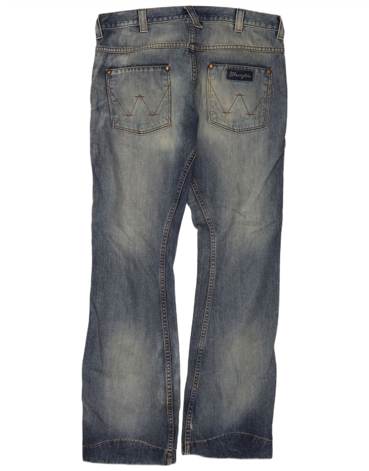 Męskie jeansy Wrangler Bootcut W36 L35 Niebieskie