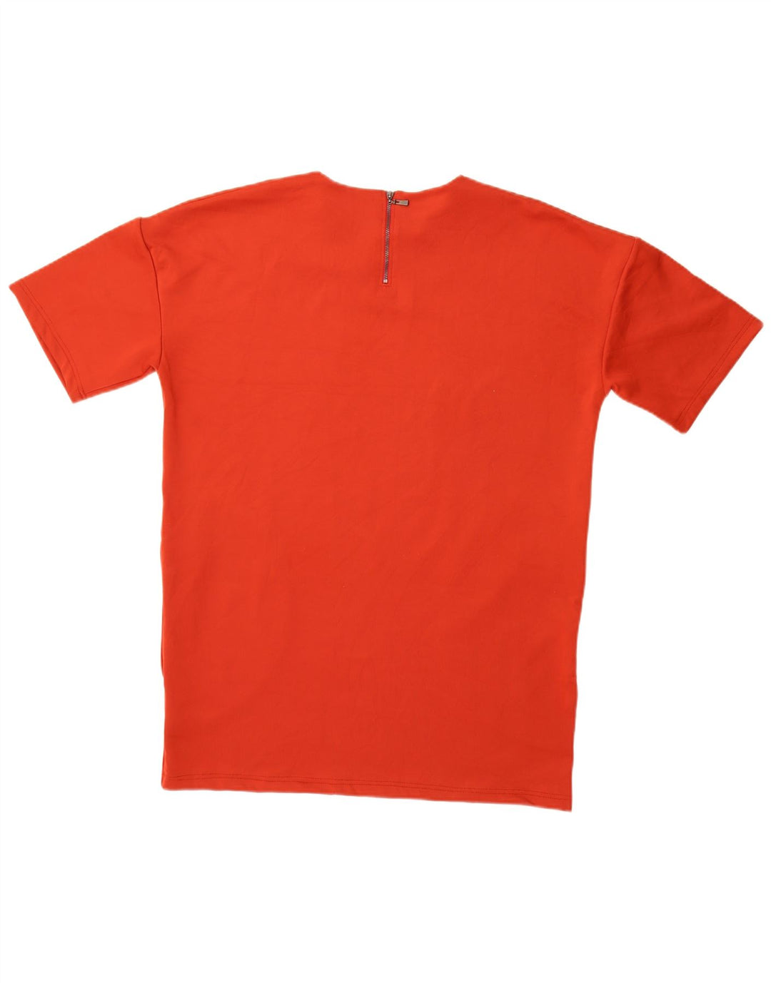 Damska sukienka T-shirt Topshop UK 12, średni czerwony poliester