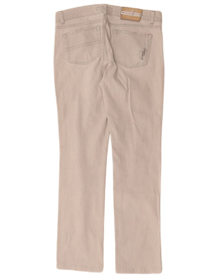 Damskie jeansy Trussardi W30 L30 Szara bawełna