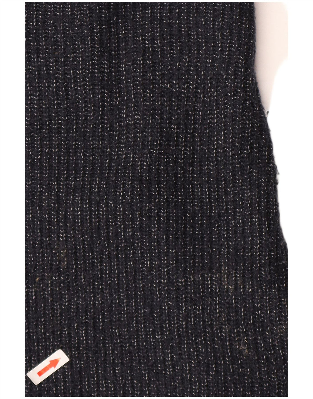 Marks & Spencer Męski sweter z okrągłym dekoltem, duży, granatowy, nakrapiany