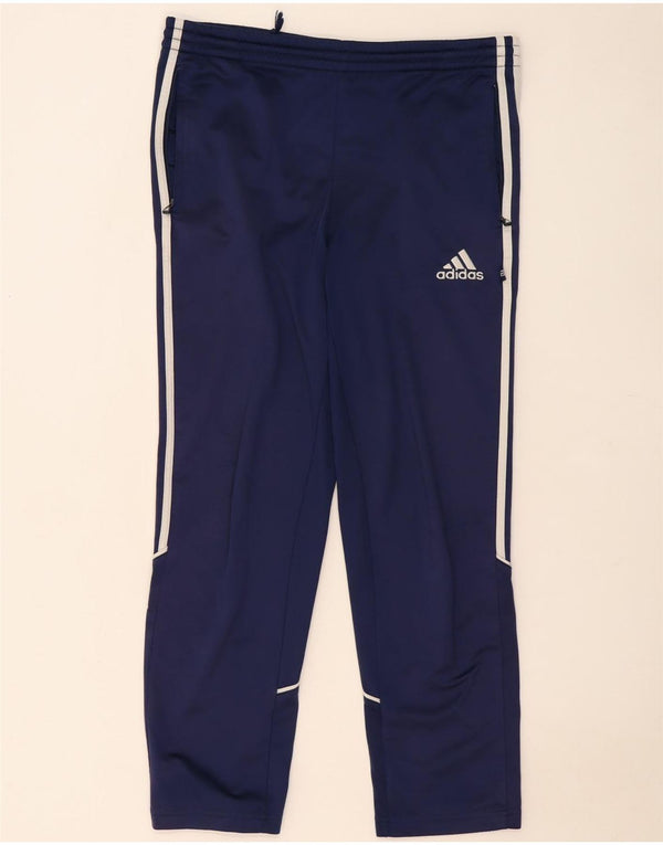 Damskie spodnie dresowe Adidas UK 14, duże, granatowe