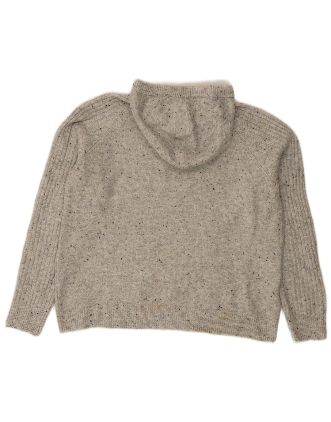 Damski sweter z kapturem Marks & Spencer UK 14, średni szary, nakrapiany