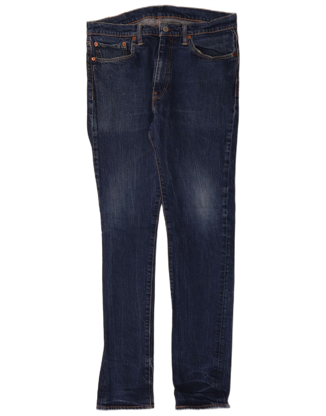 Męskie jeansy Levi's 510 Skinny W34 L34 Niebieskie bawełniane