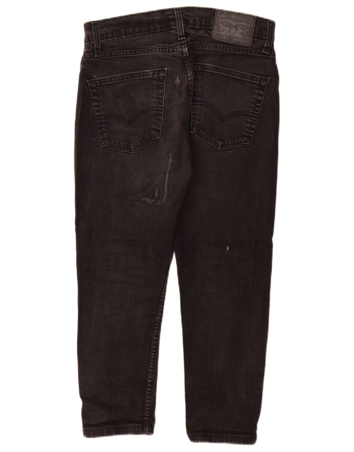 Męskie jeansy Levi's 511 Slim W30 L24 Czarna bawełna