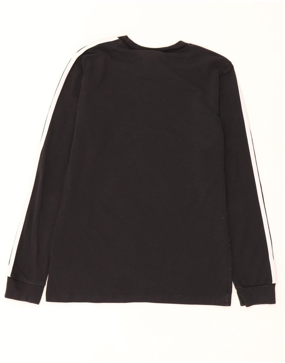 Top damski Adidas z długim rękawem UK 10, mały, czarny, bawełniany