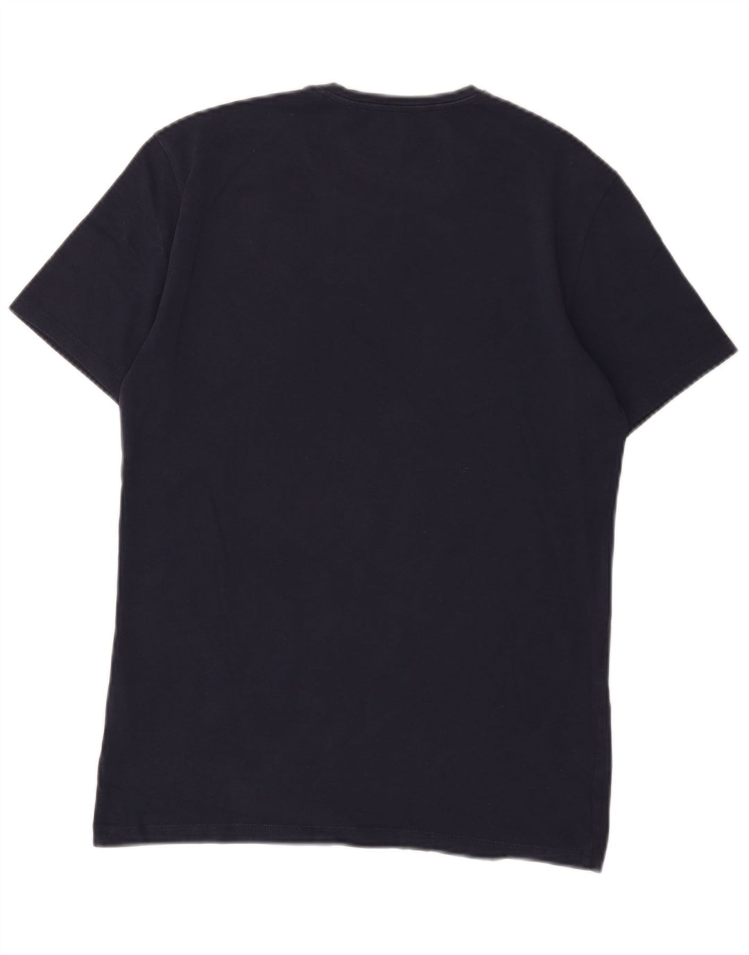 Męska koszulka Guess Extra Slim Graphic Top, średnia, granatowa, bawełniana