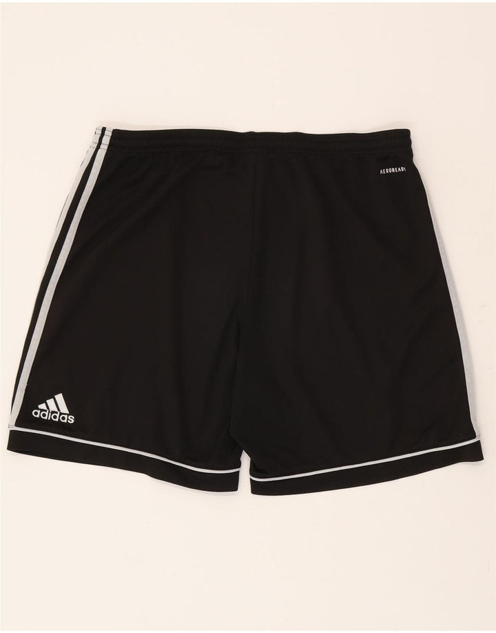 Męskie spodenki sportowe Adidas Aeroready, średni czarny poliester