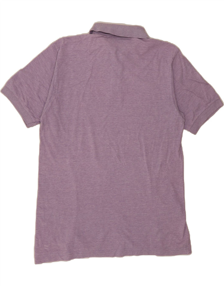 SERGIO TACCHINI Mens Polo Shirt Large Purple Cotton Vintage Sergio Tacchini and Second-Hand Sergio Tacchini from Messina Hembry 