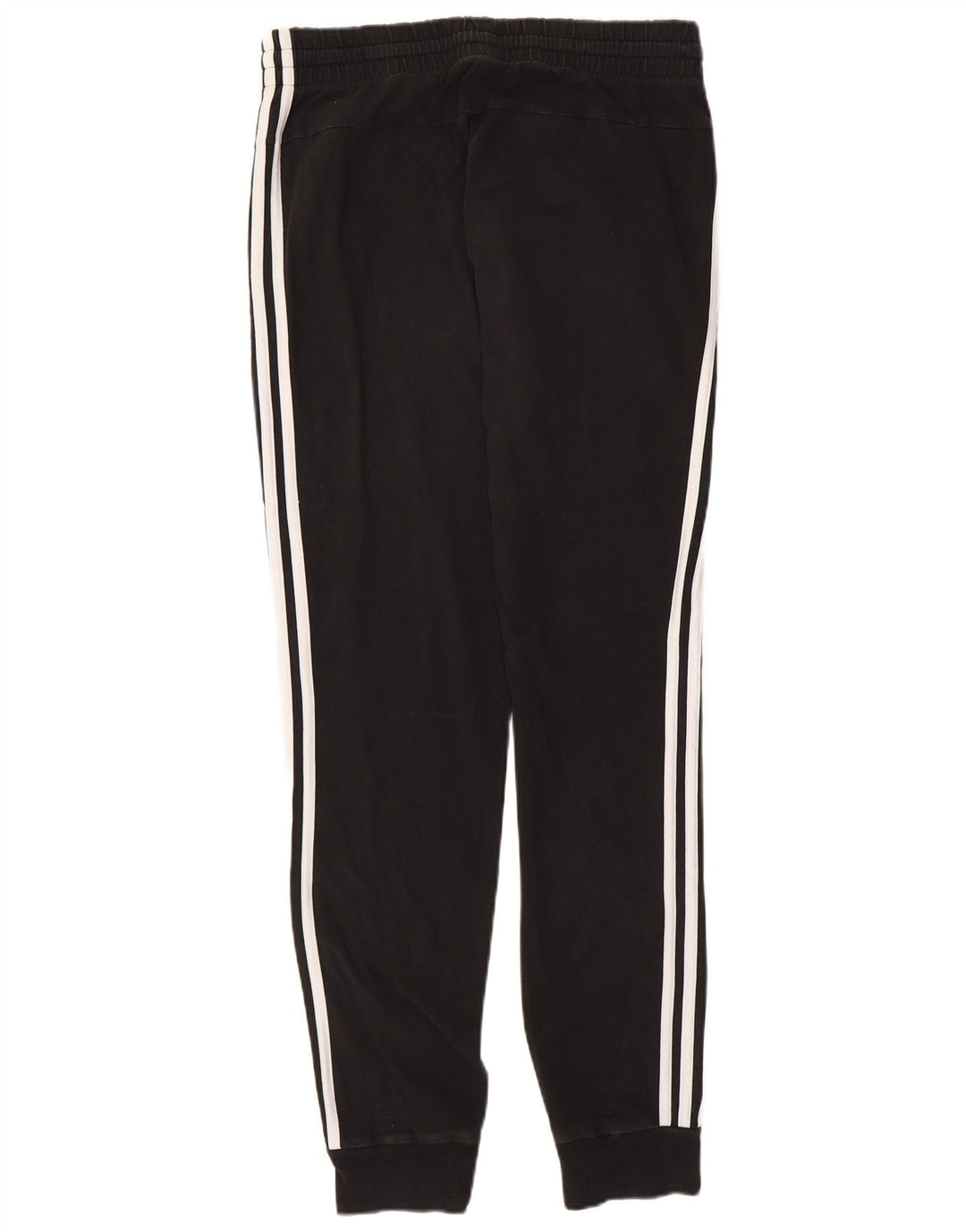 Damskie spodnie dresowe ADIDAS Joggers UK 12/14 Średnia czarna bawełna