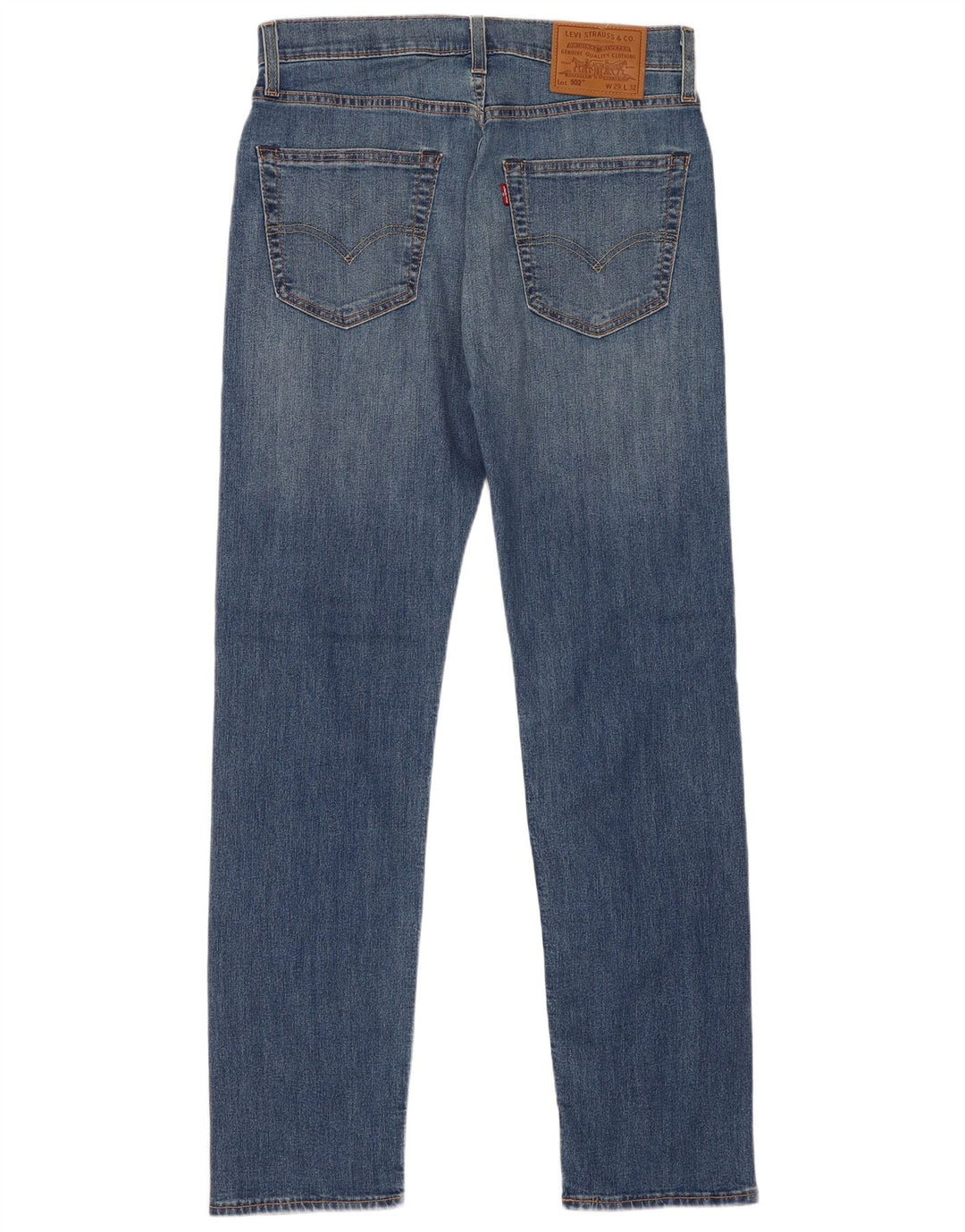 Męskie jeansy Levi's 502 Tapered W29 L32 Niebieskie bawełniane