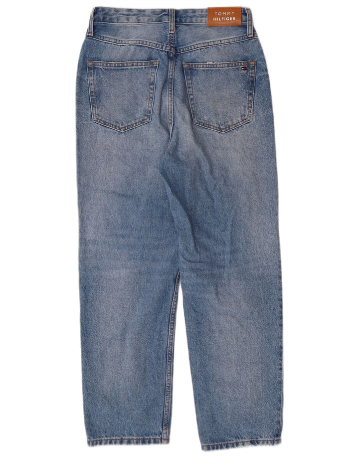 Damskie jeansy Tommy Hilfiger z wysokim stanem W27 L28 Niebieski klasyczny