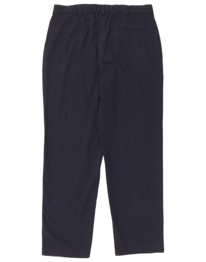 Damskie spodnie garniturowe Marks & Spencer UK 12 Medium W30 L28 Granatowe