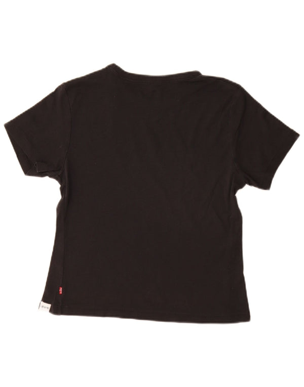 Damska koszulka z grafiką Levi's Top UK 12 Medium Black