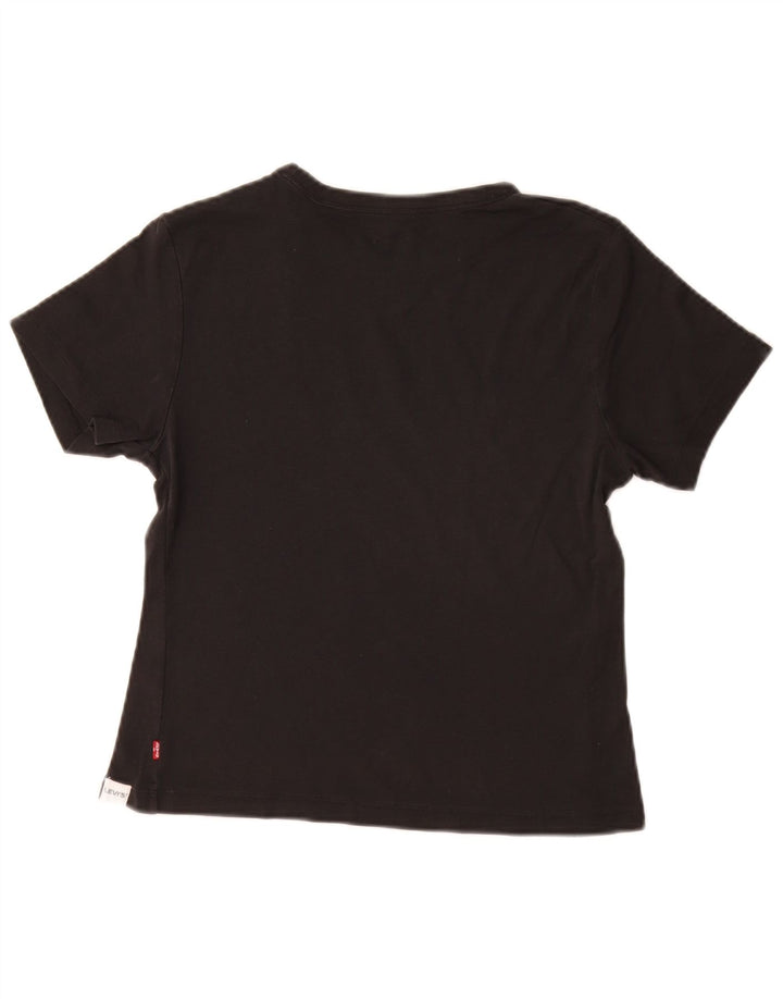Damska koszulka z grafiką Levi's Top UK 12 Medium Black