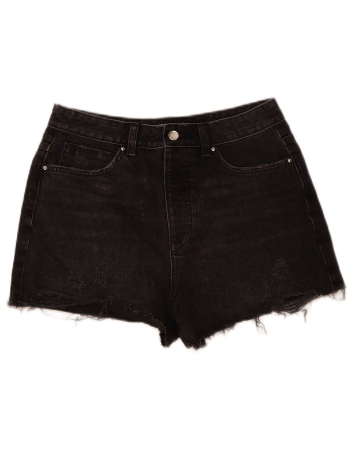 Damskie spodenki jeansowe Zara EU 40 Medium W30 Szara bawełna