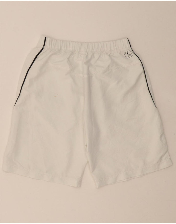 VINTAGE Mens Sport Shorts Small White Vintage Vintage and Second-Hand Vintage from Messina Hembry 