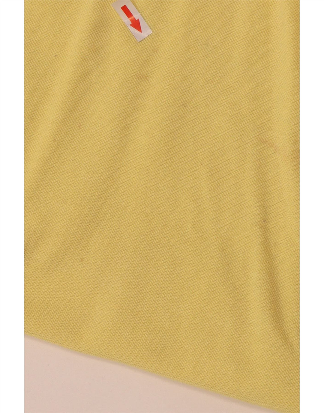 Męska koszulka polo Lacoste, rozmiar 3, mała, żółta, bawełniana