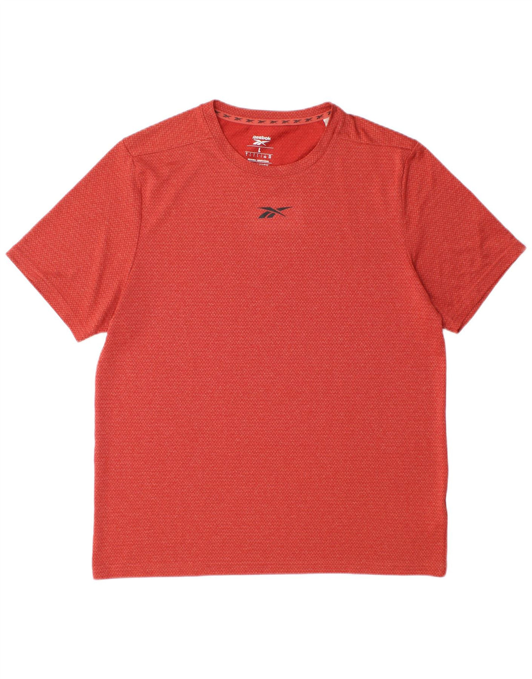 T-shirt męski Reebok, duży, czerwony, poliester