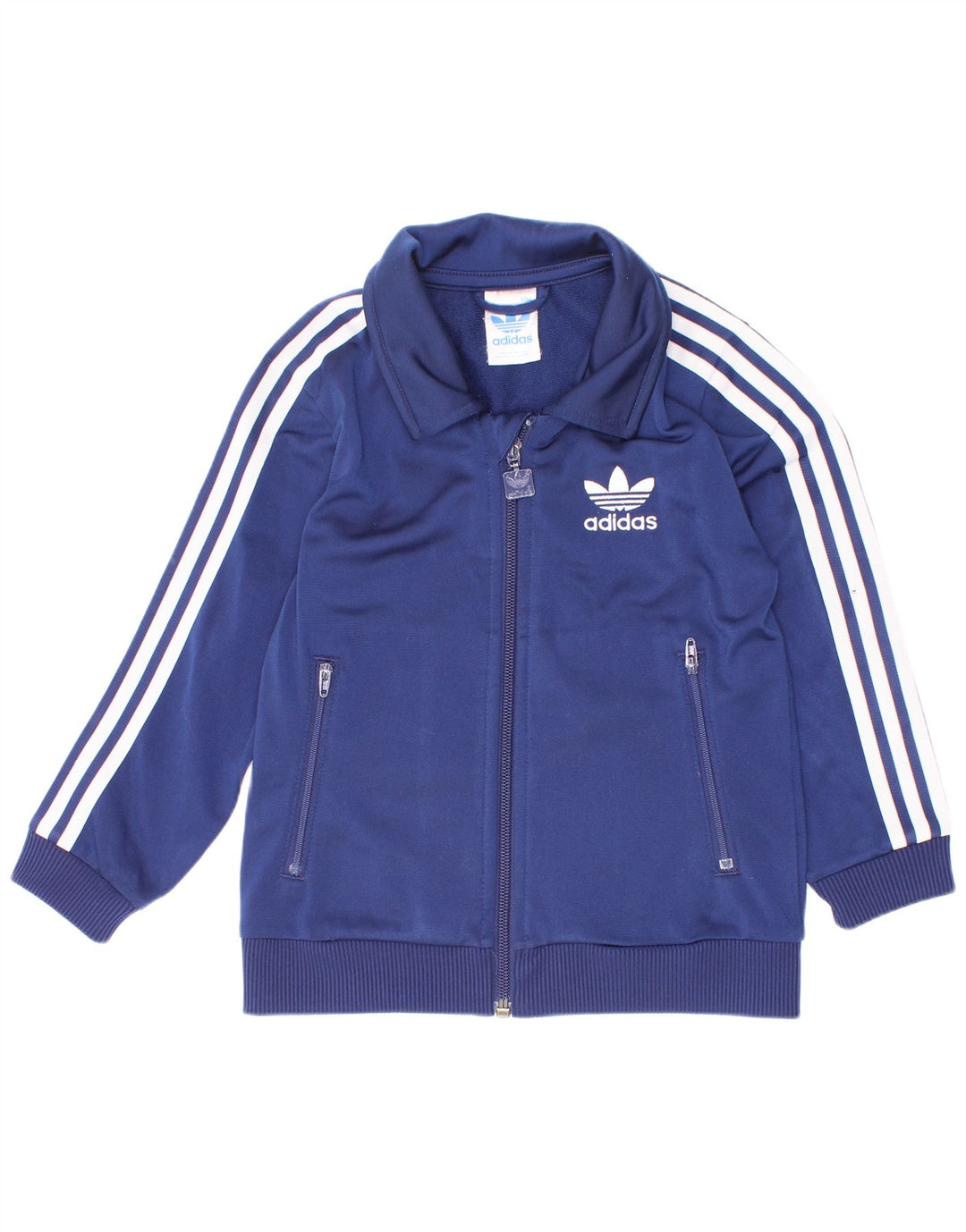 Kurtka chłopięca Adidas Dresowa Top 3-4 lata Granatowa Poliester