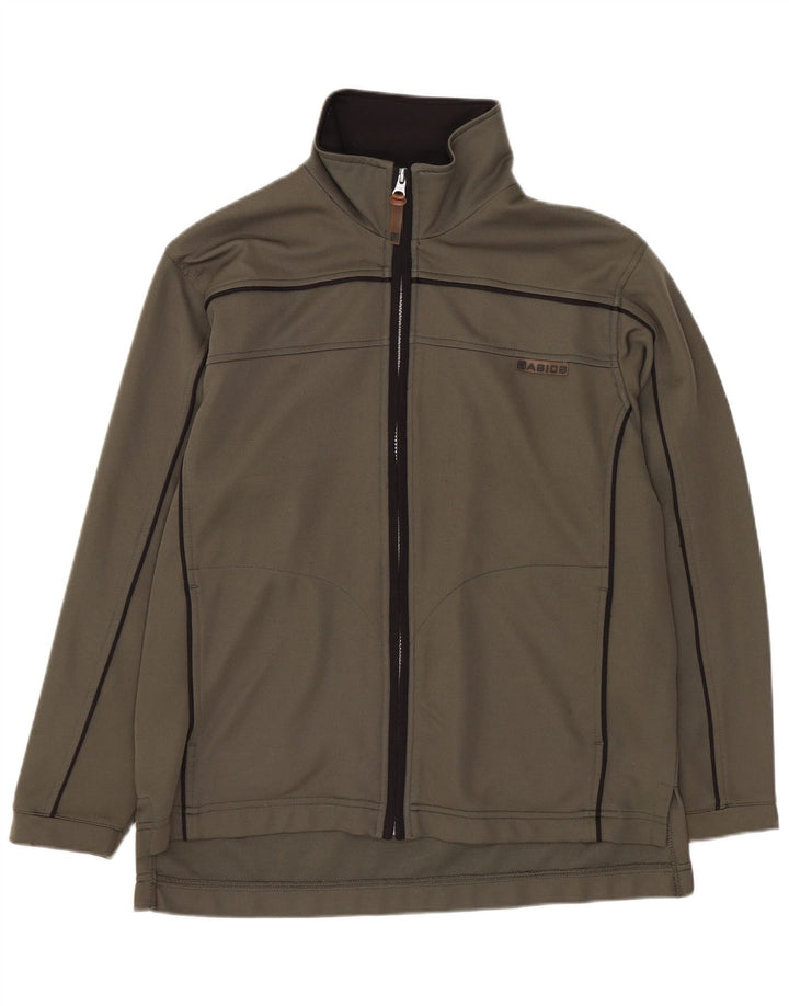 Męska kurtka dresowa Asics, średni poliester khaki