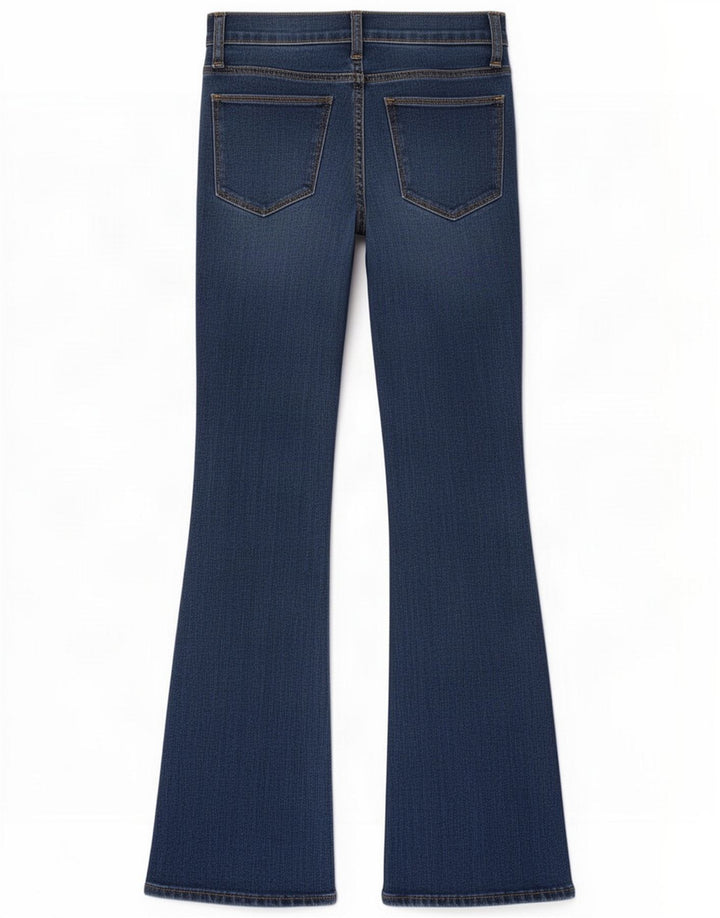 Dżinsy damskie Bootcut W27 L30 Niebieskie bawełniane