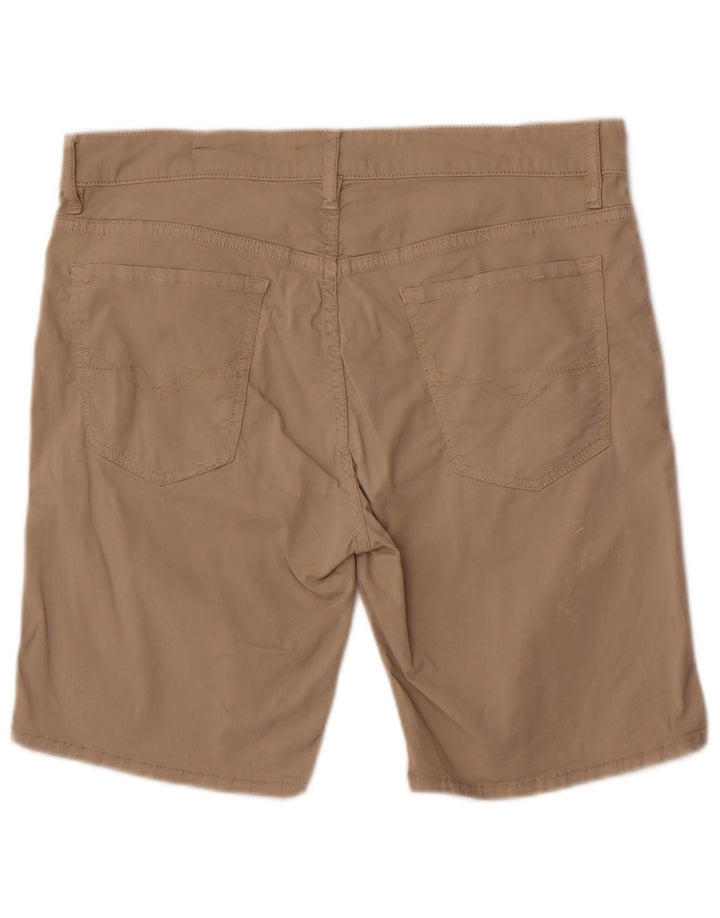 Spodenki męskie Guess W34 duże, beżowe, bawełniane