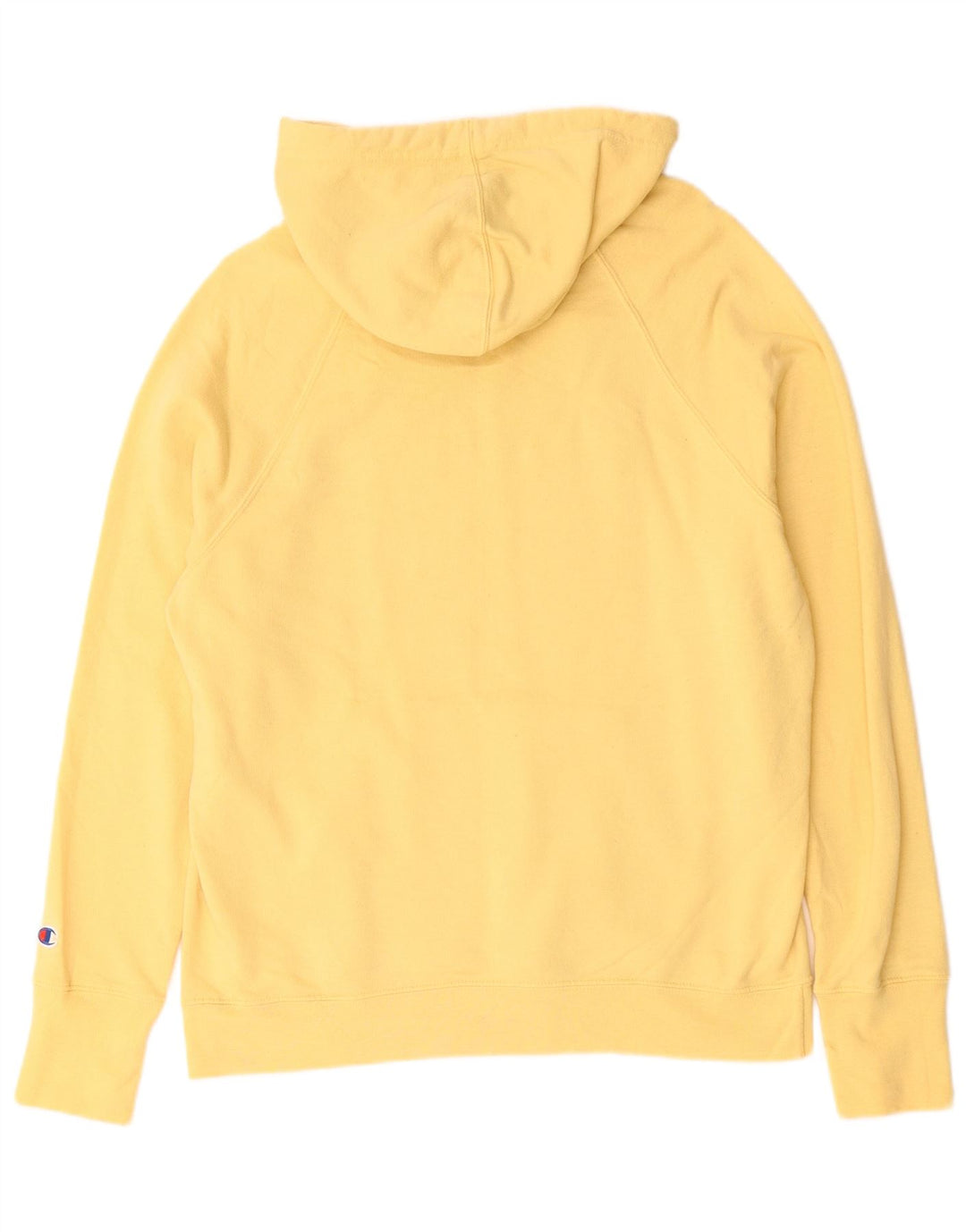 Męski sweter z kapturem Champion Graphic, duży, żółty, poliester