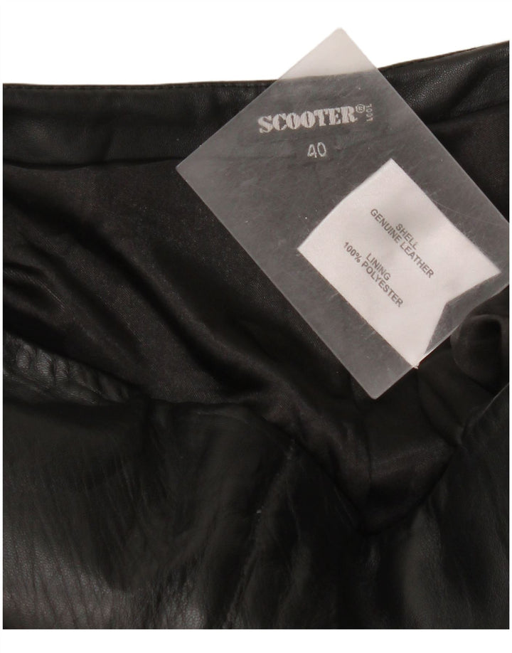 Spodnie damskie Scooter z wysokim stanem EU 40 Medium W30 L32 czarne