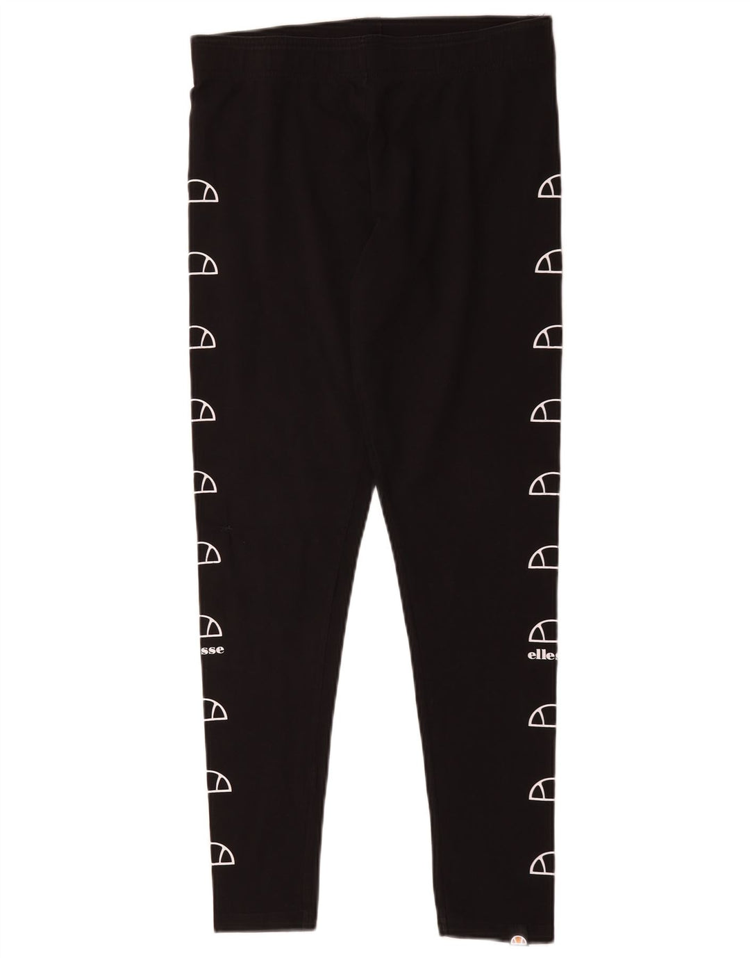 Damskie legginsy graficzne Ellesse UK 14, duże, czarne