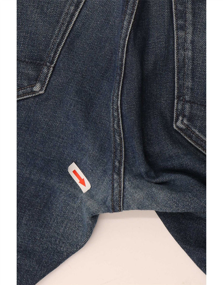 G-Star Męskie 3301 Slim Jeans W34 L32 Niebieska bawełna